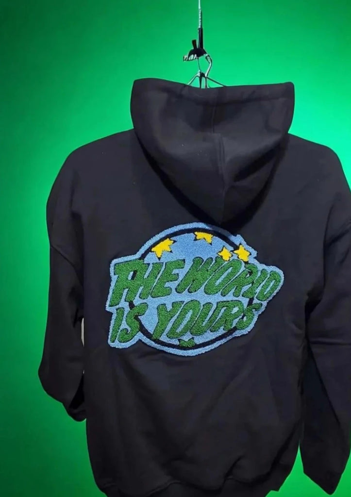 BMC Premium Black & Green Hoodie - Black Mentality Clothing