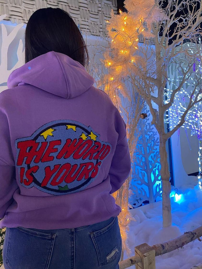 Purple Passion Mentality Matters Hoodie - Black Mentality Clothing