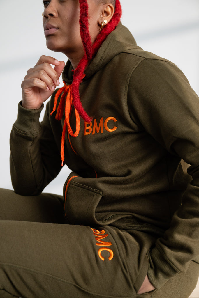 The BMC "Going Green" Unisex Jogging Suit - Black Mentality Clothing