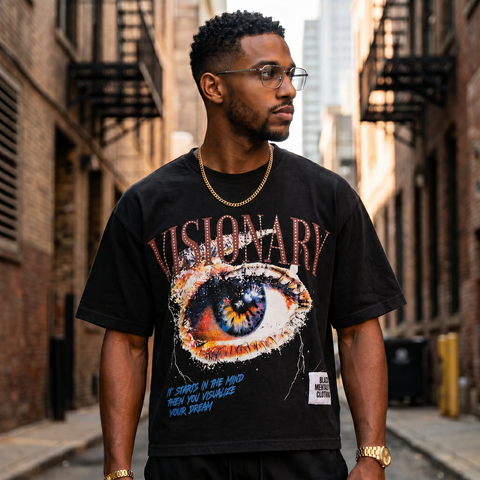 BMC Black & Maroon Visionary Tee