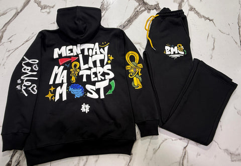 BMC Mental Wealth Stacked Jogging Suit