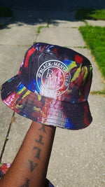 Load image into Gallery viewer, BMC Galaxy Logo Bucket Hat - Black Mentality Clothing
