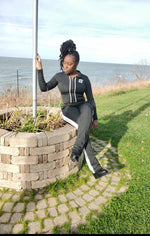 Load image into Gallery viewer, Black Mentality Women Tracksuit - Black Mentality Clothing
