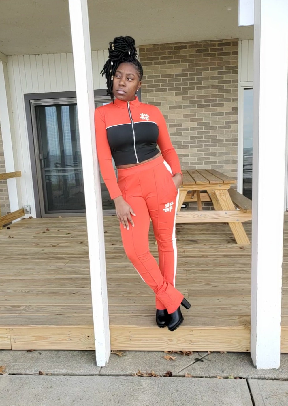 Red Muse Tracksuit - Black Mentality Clothing