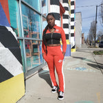 Load image into Gallery viewer, Red Muse Tracksuit - Black Mentality Clothing
