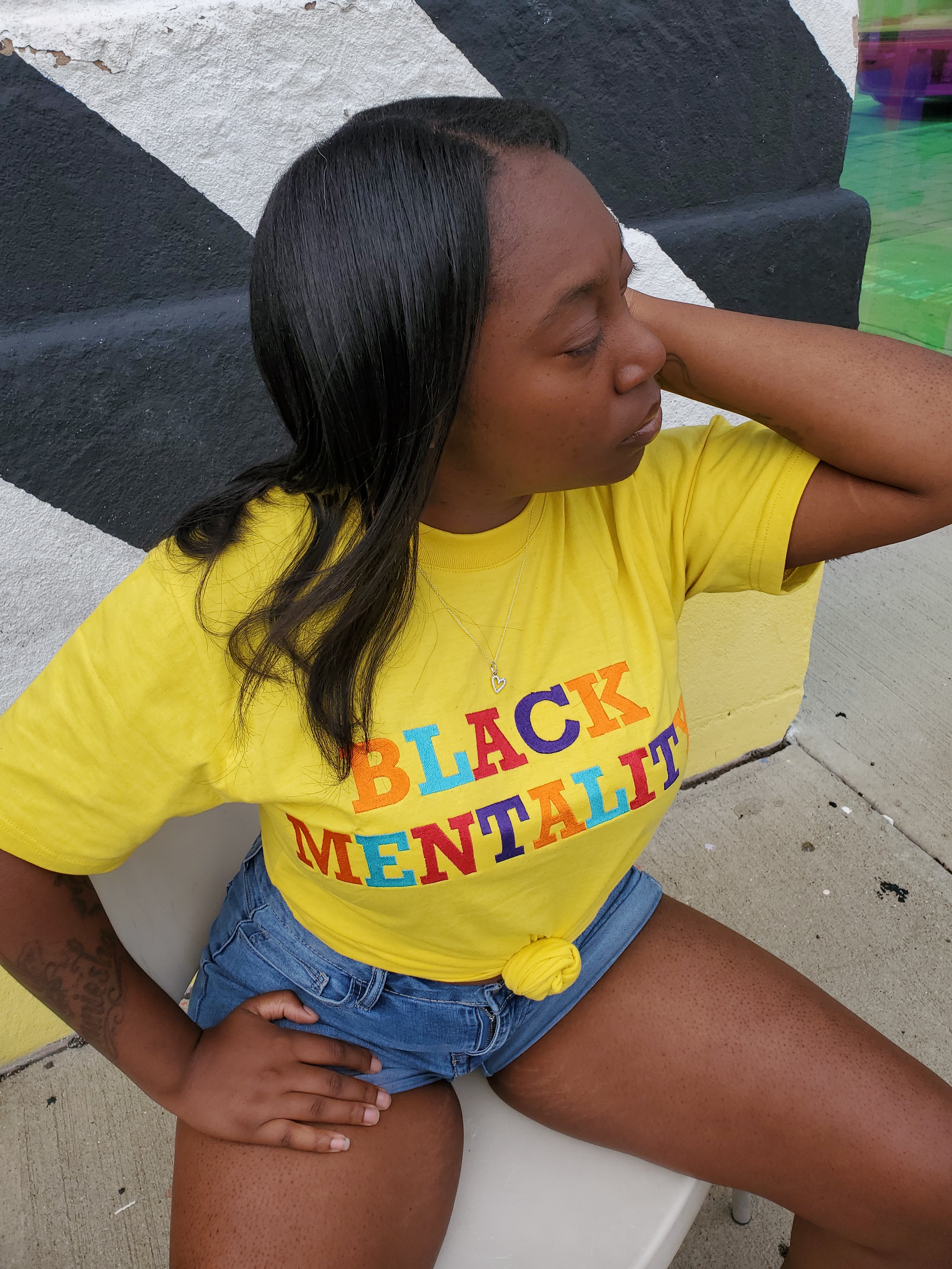 The Golden One Tee - Black Mentality Clothing