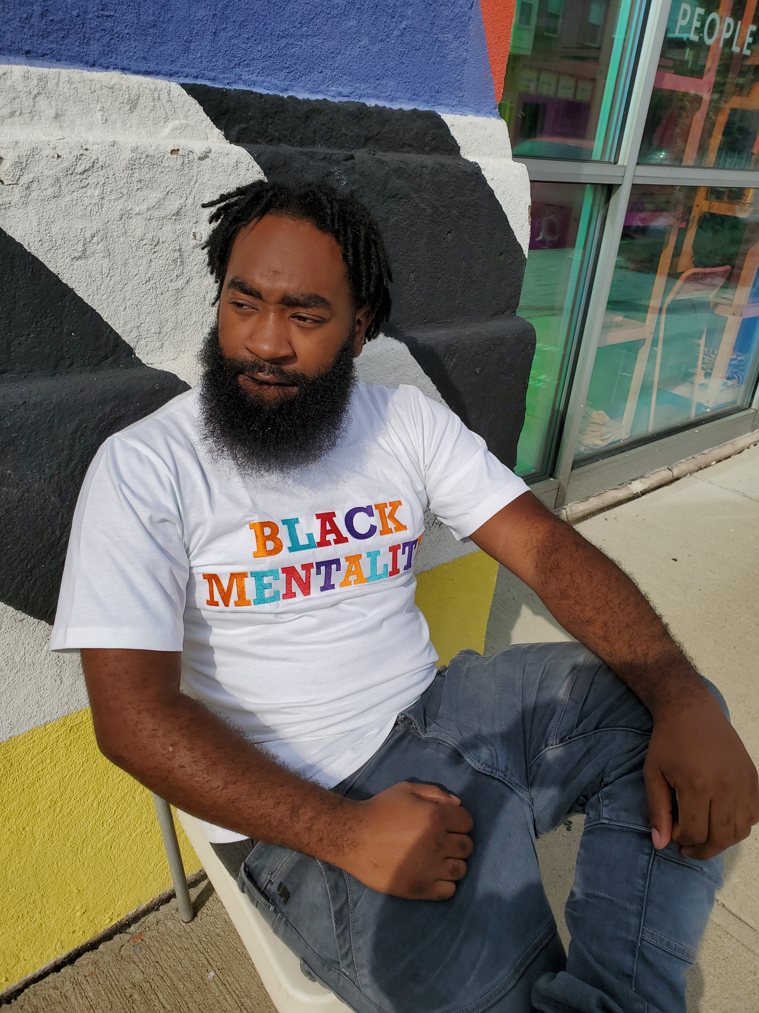 Not Your Average White Tee - Black Mentality Clothing