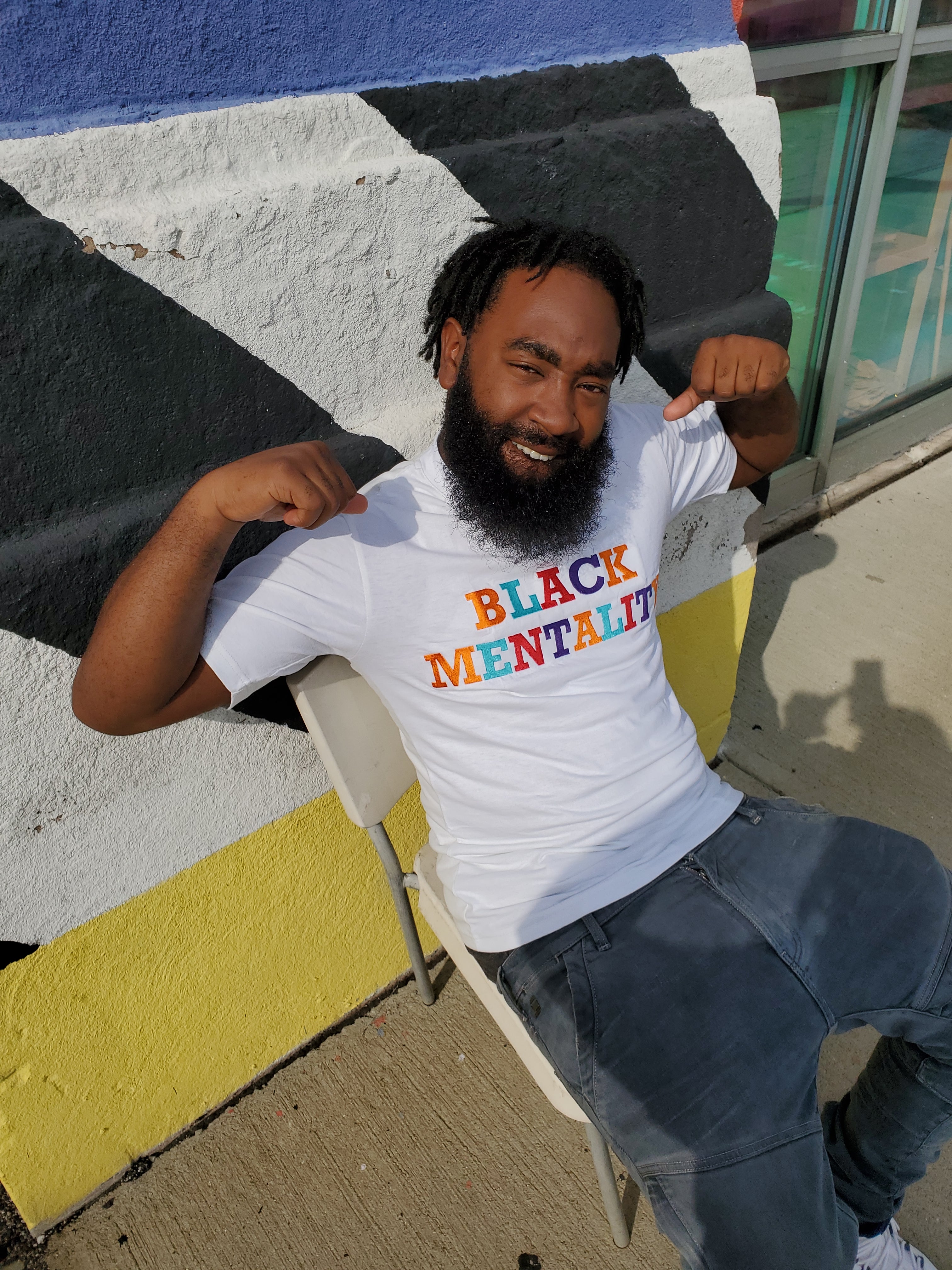 Not Your Average White Tee - Black Mentality Clothing