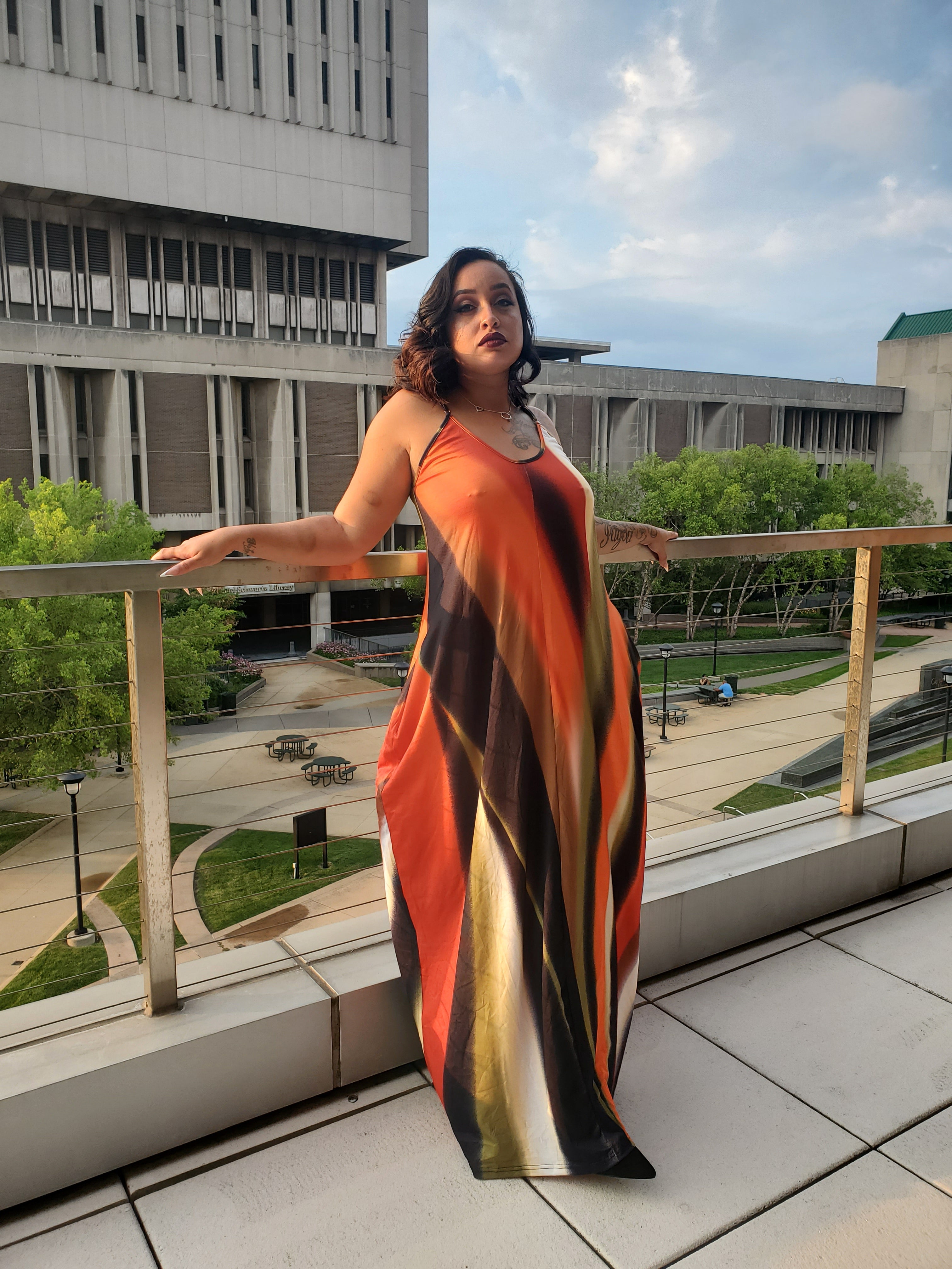BMC Bombshell Maxi - Black Mentality Clothing