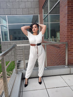Load image into Gallery viewer, BMC Blanca Jumpsuit - Black Mentality Clothing
