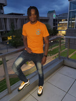 Load image into Gallery viewer, BMC Orange Impact Tee - Black Mentality Clothing
