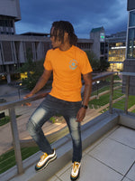 Load image into Gallery viewer, BMC Orange Impact Tee - Black Mentality Clothing
