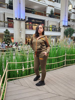 Load image into Gallery viewer, The BMC &quot;Going Green&quot; Unisex Jogging Suit - Black Mentality Clothing
