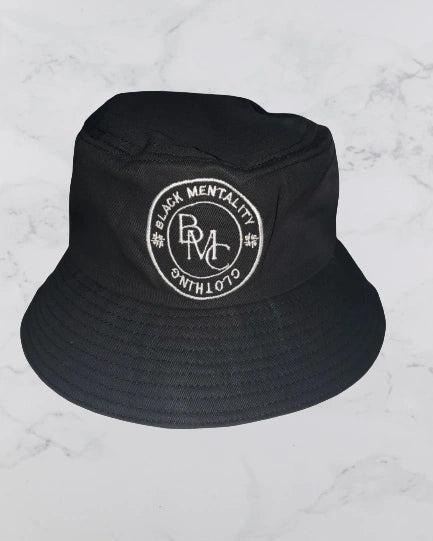 BMC Black Bucket Hat - Black Mentality Clothing