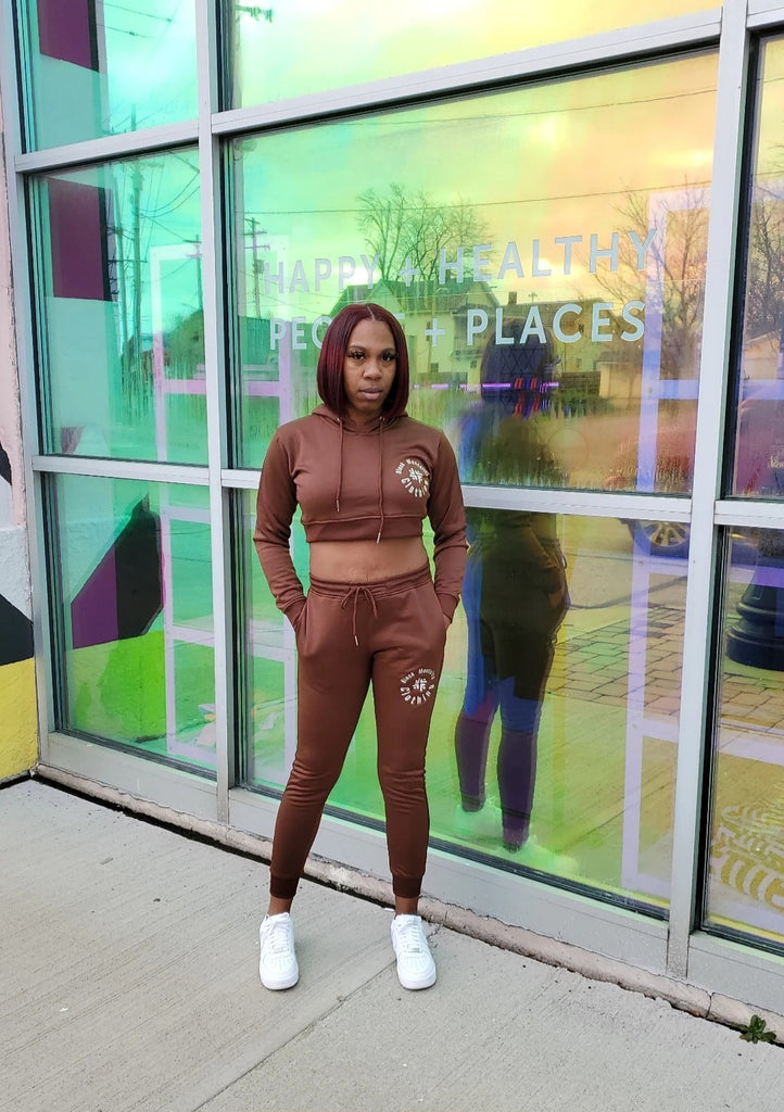 BMC Melanin Cropped Jogging Suit